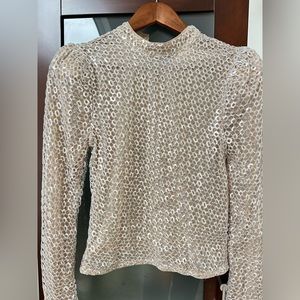 Camila coelhocollection sequin top